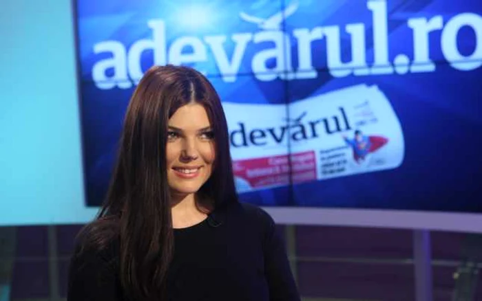 Paula Seling la Adevarul Live FOTO Marian Iliescu 