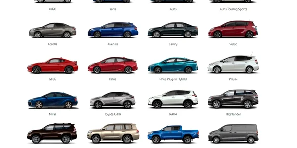 toyota lineup