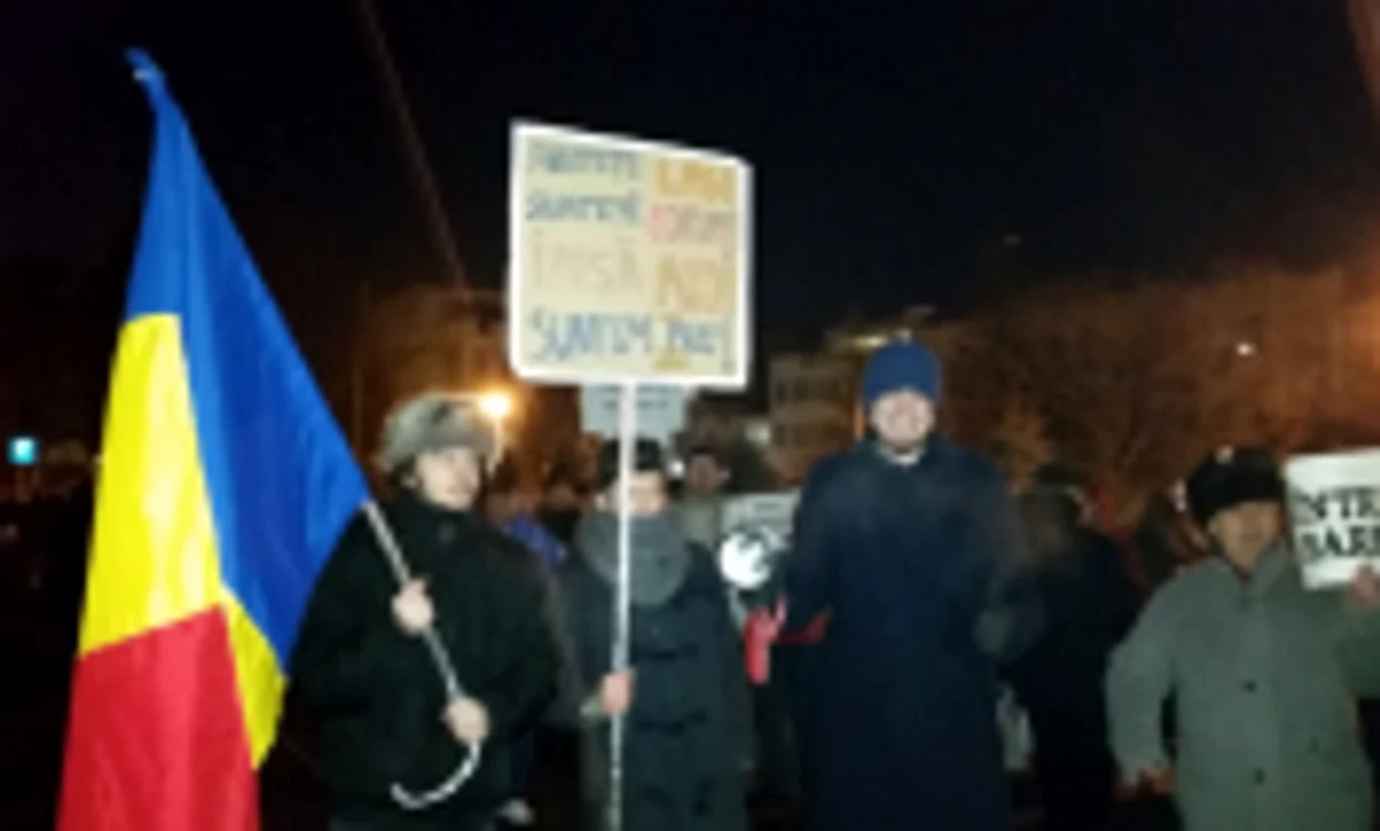 Proteste amnistie graţiere Constanţa Foto Mariana Iancu