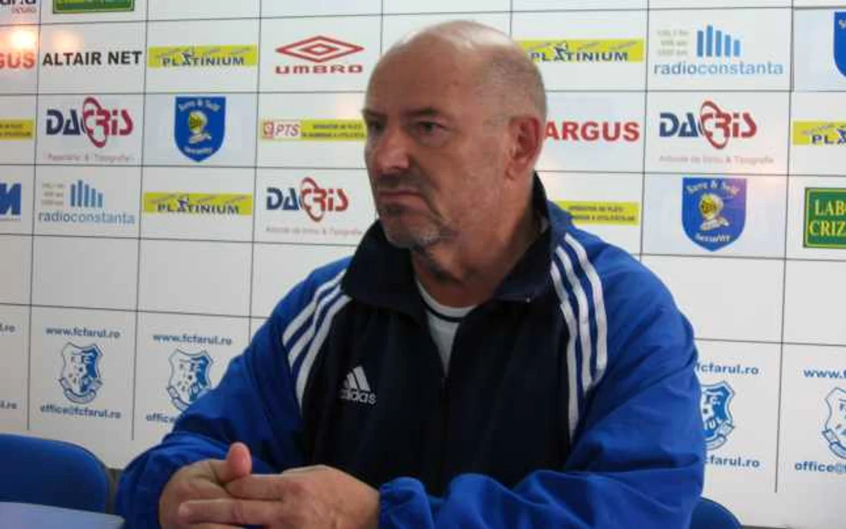 Ioan Sdrobiș, tehnicianul de pe banca FC Farul 
