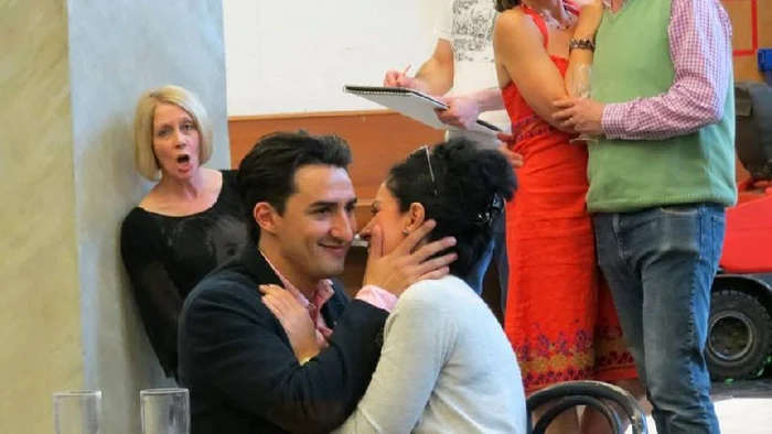 Angela Gheorgiu, la repetiţii (foto: Facebook)