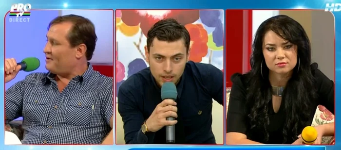 Fiul lui Marian şi presupusa amantă s-au certat în direct