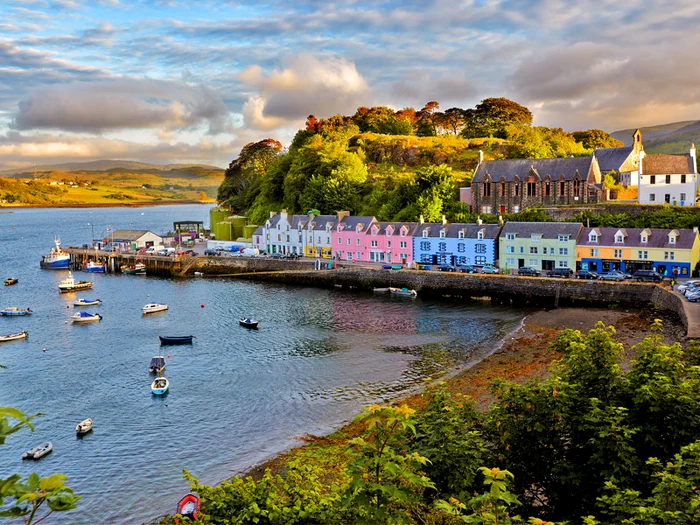 Orașul Potree din Scoția