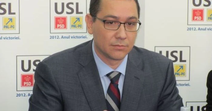 Premierul Victor Ponta