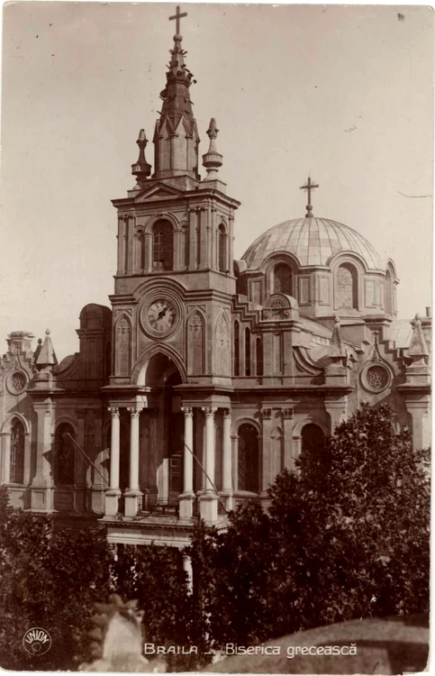 Biserica Greacă în anul 1929. FOTO: ARHIVELE NAŢIONALE