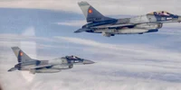 avioane F 16 ale Fortelor Aeriene Romane FOTO faceb Baza 86 Aeriana Borcea jpg