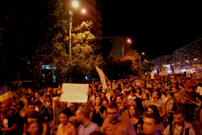 Ziua a opta de proteste Roşia Montană FOTO Adevărul