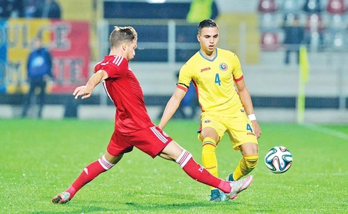 
    Cristi Manea, în tricoul naţionalei României  