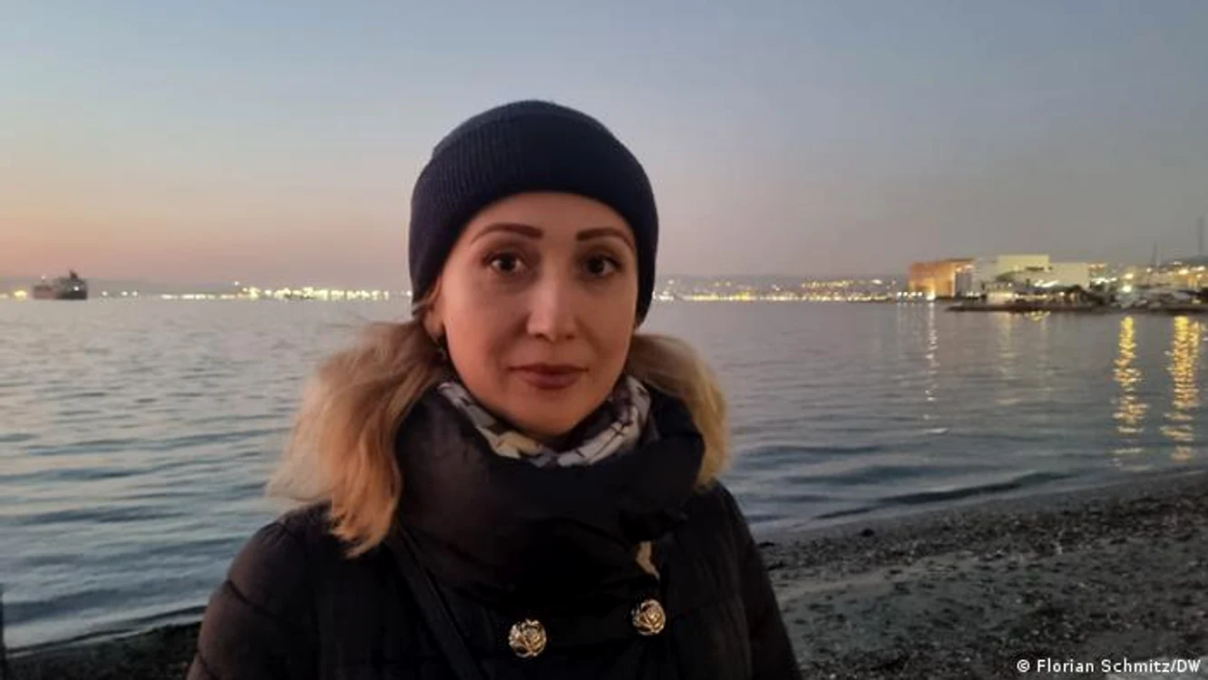Nina Plechak-Paskal s-a refugiat din calea războiului din Ucraina la Salonic, în Grecia
