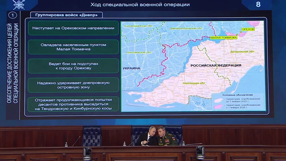 Putin, mințit în față de subalterni săi. Ministrul rus al Apărării i-a arătat o hartă falsă a operațiunilor militare din Ucraina