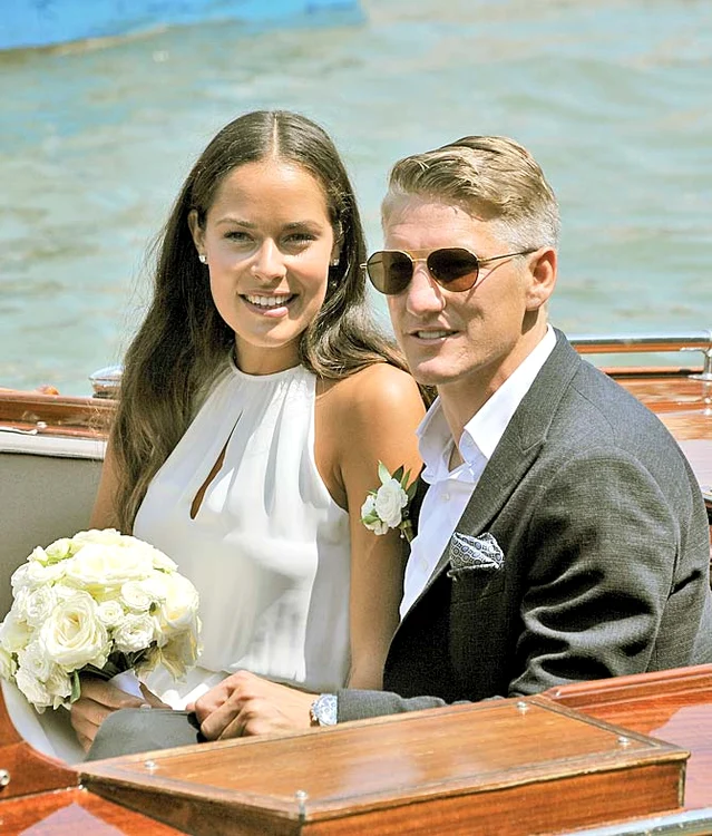 Ana Ivanovic şi Bastian SchweinsteigerFoto: AP
