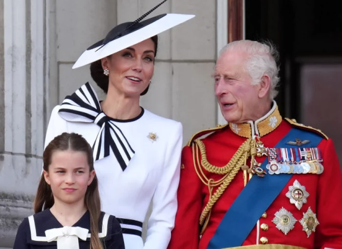 Kate Middleton și regele Charles, apariție Trooping the Colour FOTO: Profimedia