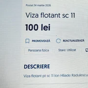 Anunt viza flotant FOTO OLX jpg