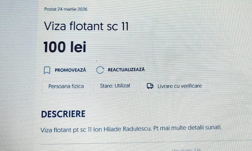 Anunt viza flotant FOTO OLX jpg