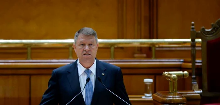 Preşedintele Klaus Iohannis FOTO Mediafax