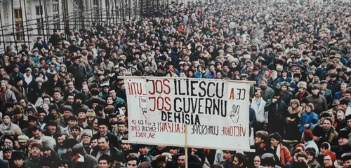 Timişoara a continuat revoluţia anticomunistă în anul 1990 FOTO Liviu Tulbure