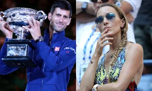 Novak Djokovic si sotia lui jpg