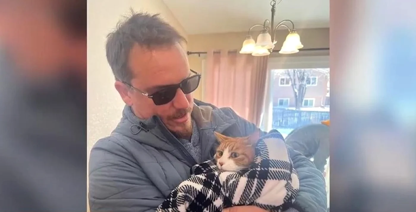 Sunny-Loo a ajuns, după trei săptămâni, la stăpânii săi. FOTO: captură video