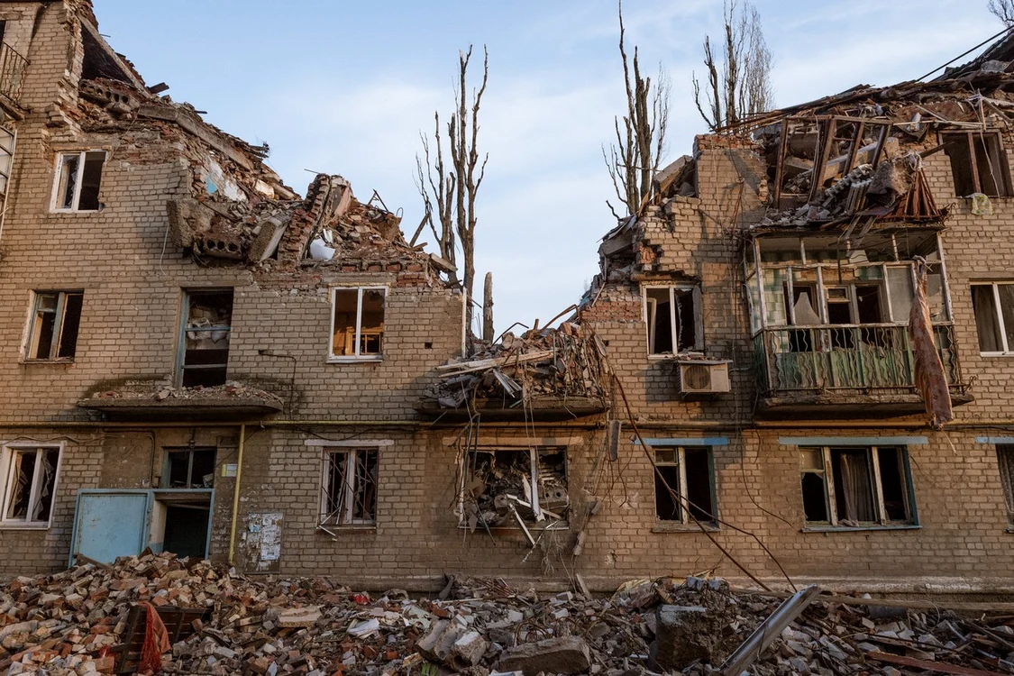 Avdiivka, un oraș distrus de războiul declanșat de ruși FOTO Profimedia