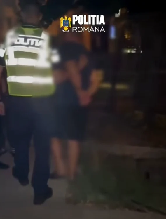 Un bărbat de 39 de ani a fost arestat preventiv. FOTO: Captură Video / Poliția Română 