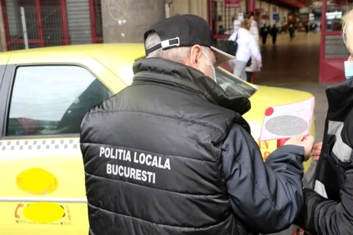 politia locala bucuresti control taxi foto pmb