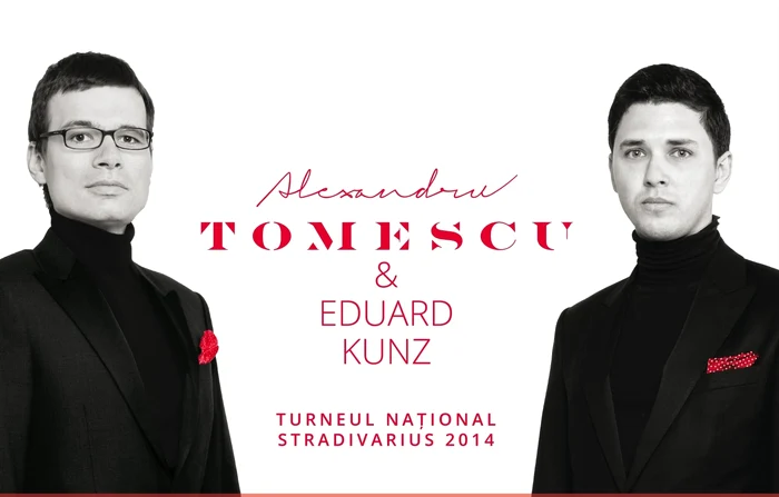 Alexandru Tomescu şi Eduard Kunz în
Turneul Stradivarius 2014