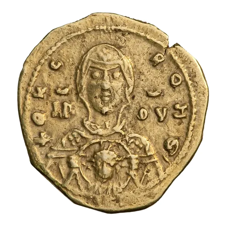 Monedă a împăratului Romanos IV Diogenes. Foto: International Numismatic Club / Wikimedia Commons