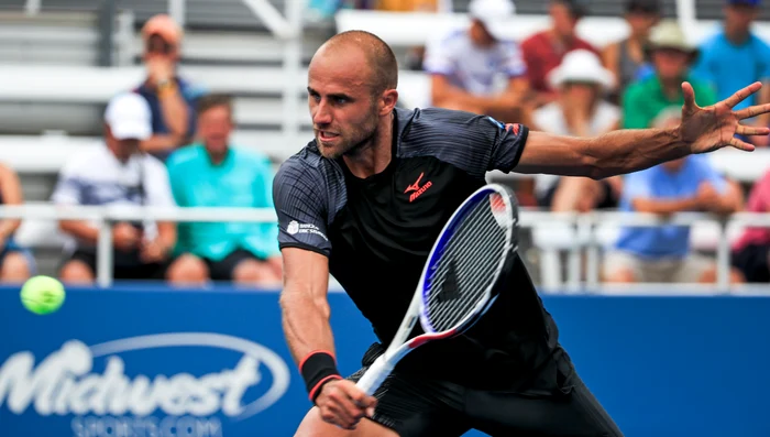 Echipa de Cupa Davis a României s-a înclinat la Cluj cu scorul de 3-2 şi rămâne în lumea a doua a acestei competiţii. Marius Copil a dezamăgit teribil duminicăfoto: EPA