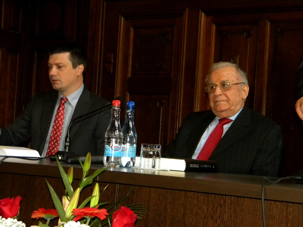 Ion Iliescu a vorbit la Ploieşti despre Revoluţie şi situaţia politică actuală. FOTO Dana Mihai