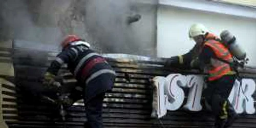 Shaormeria Dristor Kebap a luat foc FOTO Mediafax