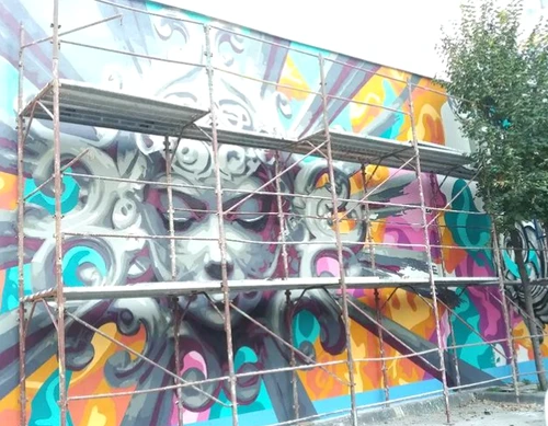 Mural / Foto Instagram / Corina.dc