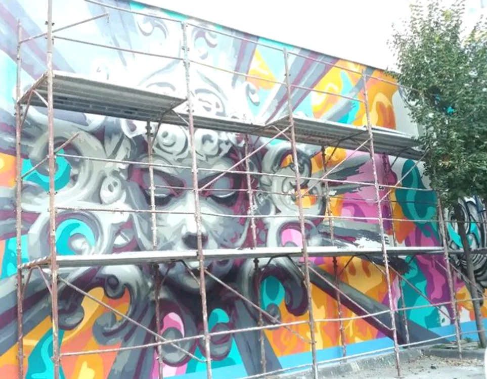 Mural / Foto Instagram / Corina.dc