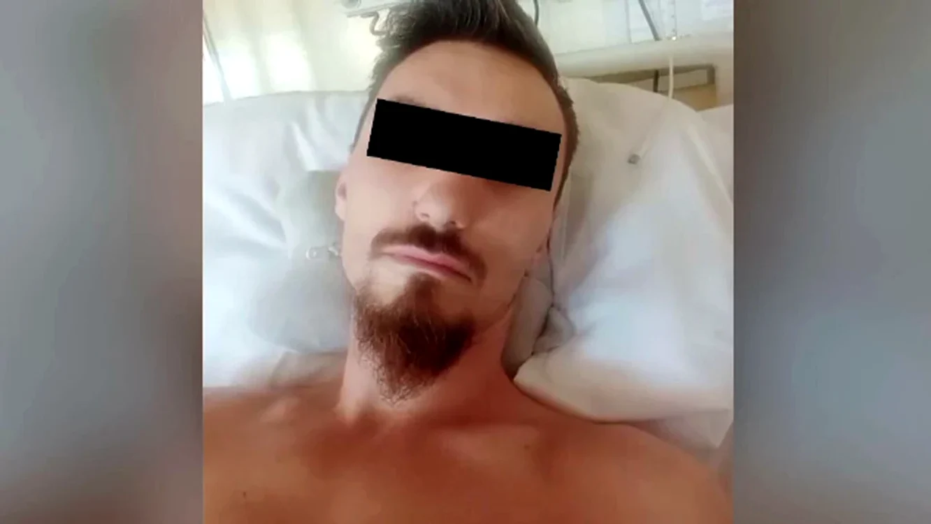 Suspectul a fost săltat de polițiști direct din spital
