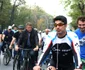 Klaus Iohannis bicicleta FOTO Marian Iliescu
