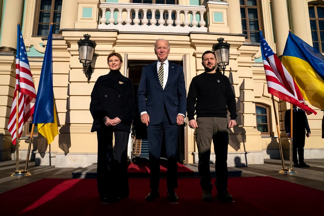 Biden în Ucraina FOTO Profimedia 