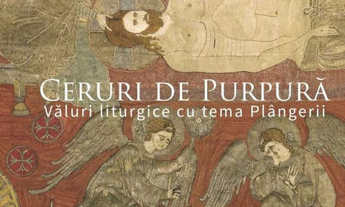 Expoziţie MNAR: Ceruri de purpură  Văluri liturgice cu tema Plângerii   jpeg
