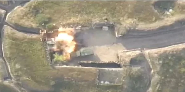 Ciocnire militara la granita dintre Armenia si Azerbaidjan FOTO Ministerul azer al Apararii via RIA Novosti