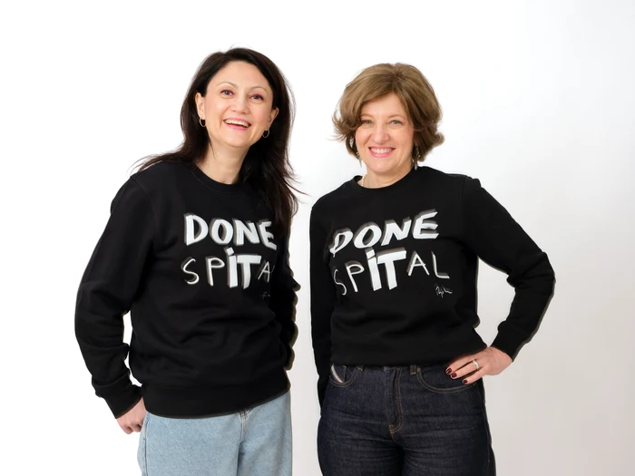 Carmen Uscatu și Oana Gheorghiu FOTO Facebook/Dăruiește Viață