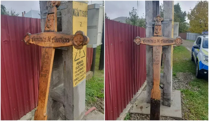 Un bărbat din Neamț este cercetat după ce a furat crucea soacrei sale.