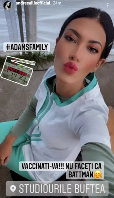 
    Andreea Ilie și mesajul acid publicat pe Instastoryfoto: Instagram  