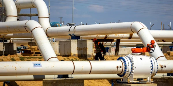 Conducte de gaz in Grecia - tevi FOTOShutterstock