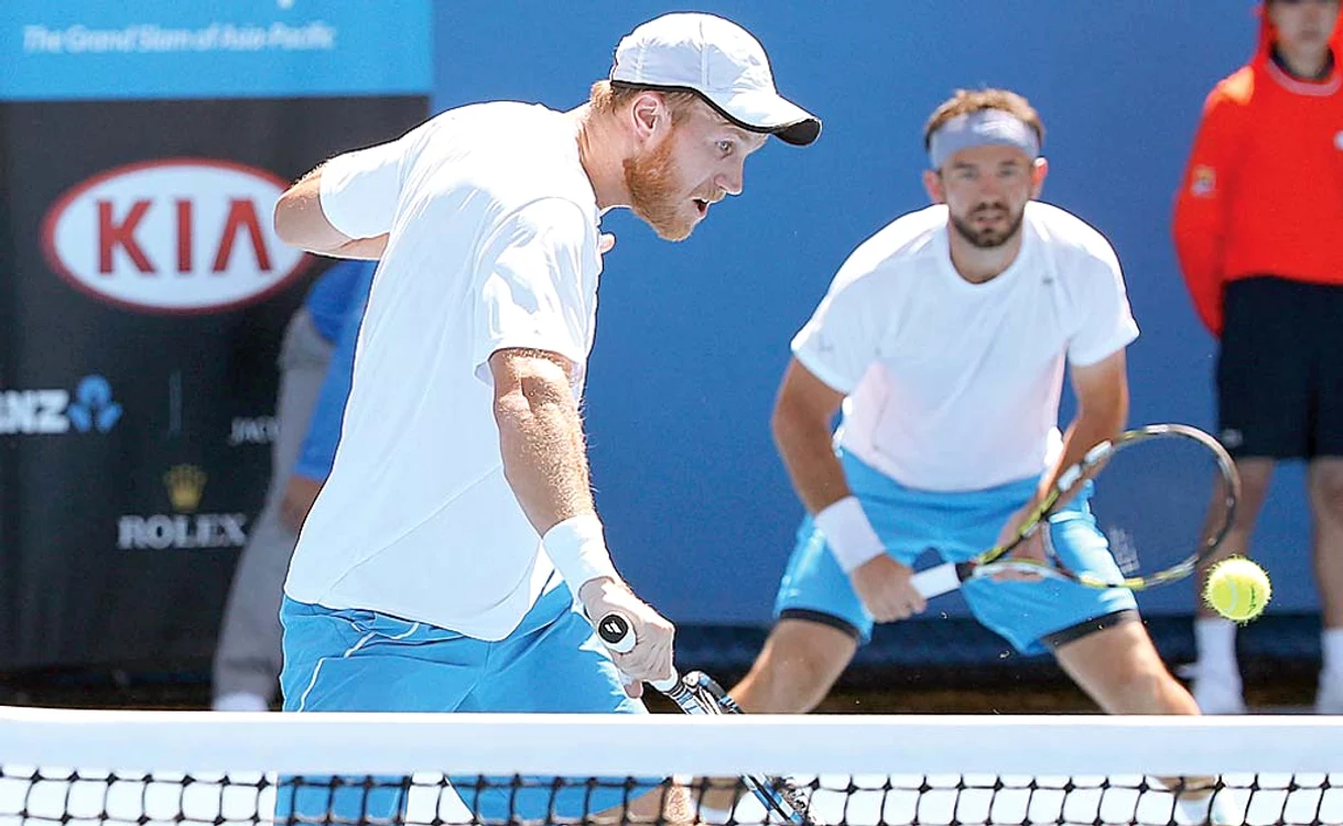 
    Inglot şi Mergea au  jucat împreună şi la  începutul anului 2015Foto: Getty Images  