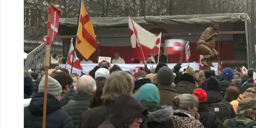 protest Copenhaca privind Groenlanda captura video Youtube DRM News png