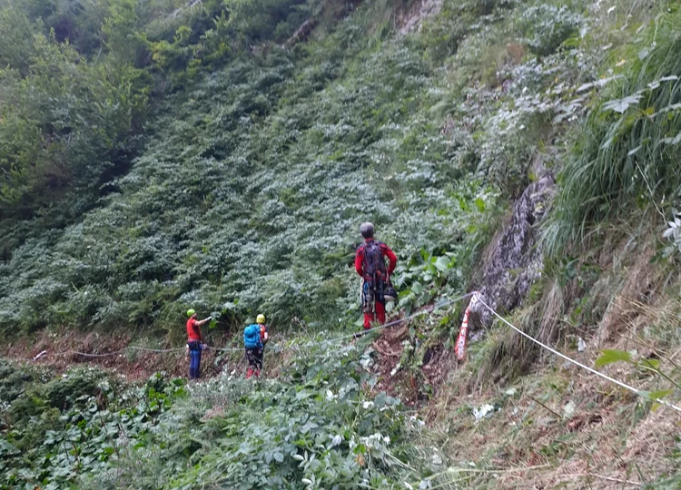 Intervine echipa Salvamont Maramureş. FOTO arhivă Salvamont Maramureș
