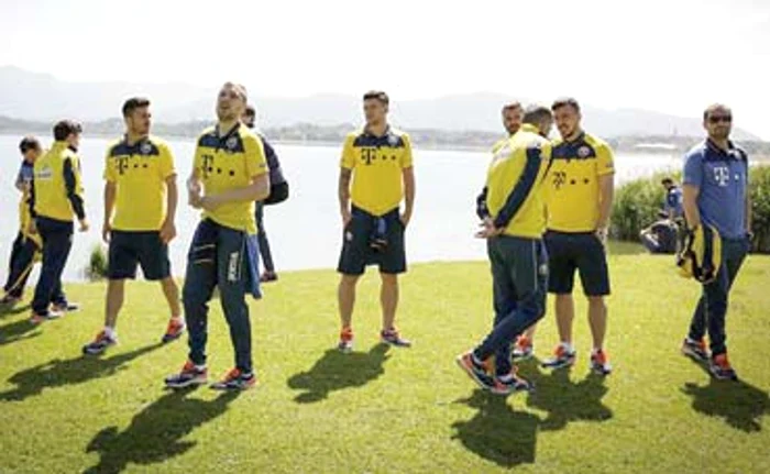 Jucătorii naţionalei s-au relaxat ieri înaintea meciului cu Congo, disputat după închiderea ediţiei