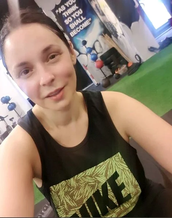 Andreea Marin a revenit la sport, după operația la coloană 