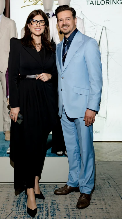 Monica Bîrlădeanu a făcut senzaţie lângă Mihai Petre. foto: Viggo