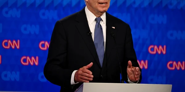 CNN a organizat prima dezbatere electorală Trump-Biden FOTO EPA-EFE