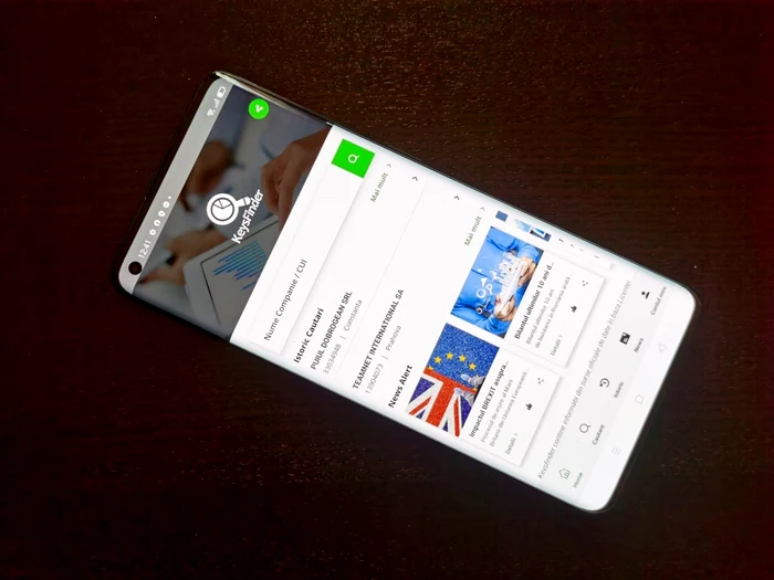 Aplicaţia KeysFinder dezvoltata de KeysFin FOTO Adrian Pogîngeanu
