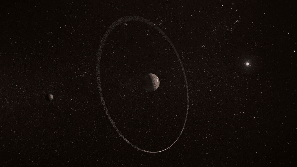 Inelul descoperit în jurul unei planete minore îi uluieşte pe astronomi